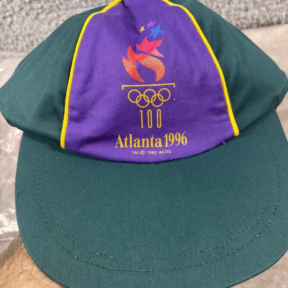 Atlanta Olympics 1996 Olympic Games 100 Collection Avon Snapback Hat Cap New